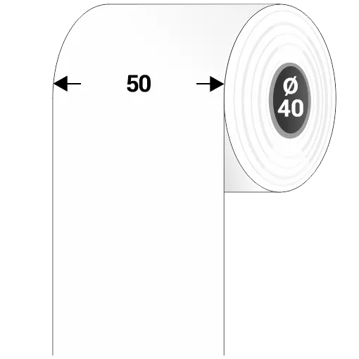 50 mm Textil Folyamatos kellékanyag Tezeko Fehér ( 50 m )