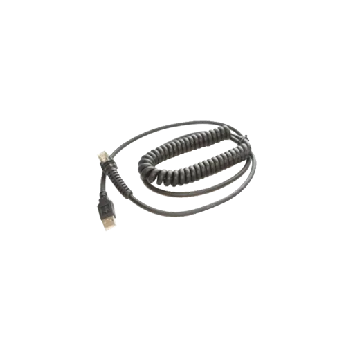 Datalogic Kábel, USB, Spirál, CAB-524, 2,6M