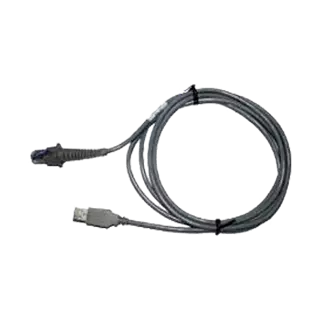Datalogic Kábel, USB, Tápellátásra Alkalmas, Egyenes, 2 M, Fekete