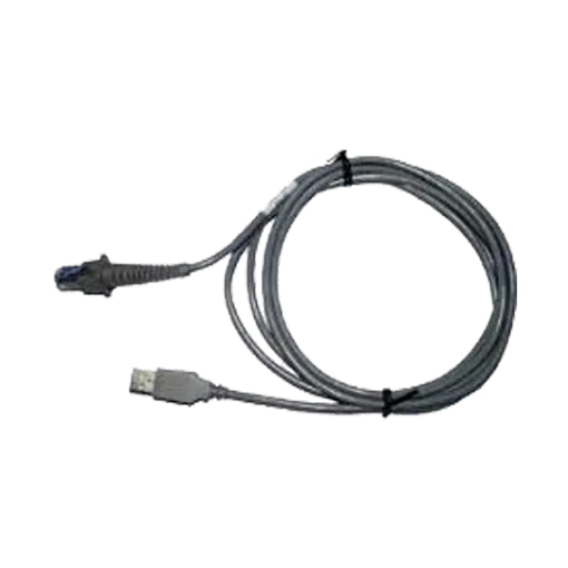 Datalogic Kábel, USB, Tápellátásra Alkalmas, Egyenes, 2 M, Fekete