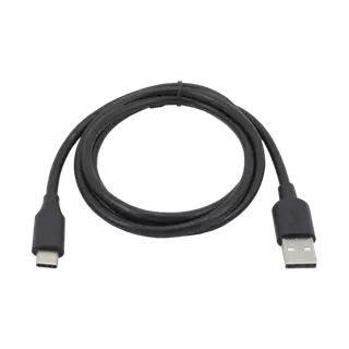 Datalogic USB-C Kábel, Egyenes, 2 méter, Fekete