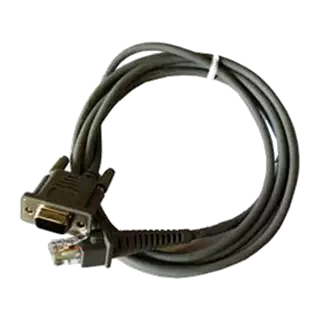 Datalogic Kábel, RS232, D9, Egyenes, 2M (Tápellátás: külső Tápegység)