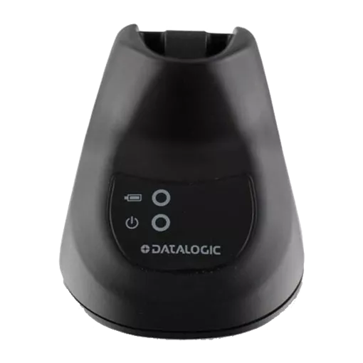 Datalogic Kiegészítő Dokkoló/Töltő, fekete, 433Mhz, multi-interfész (RS-232, KBW, USB), QM2500