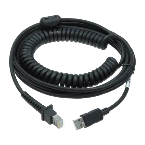Datalogic Kiegészítő, Spirál adatkábel USB, 5 m