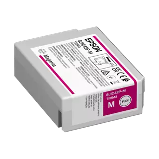 Epson SJIC42P-M Colorworks C4000 Tintapatron, Bíborvörös (Magenta), Ultrachrom