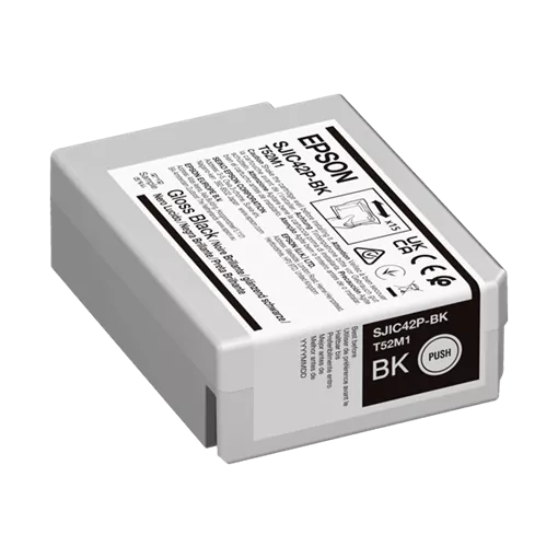 Epson SJIC42P-B Colorworks C4000 Tintapatron, Fekete, Ultrachrome
