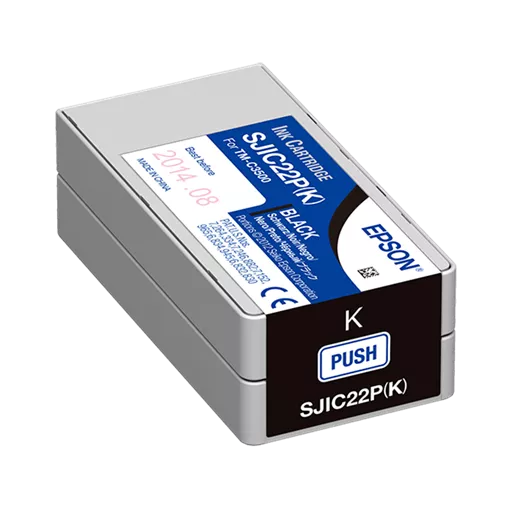 Epson SJC22P(K) Colorworks C3500 Tintapatron, Fekete