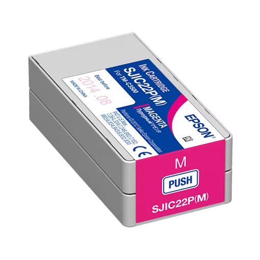 Epson SJC22P(M) Colorworks C3500 Tintapatron, Bíborvörös (Magenta)