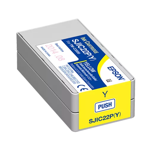 Epson SJC22P(Y) Colorworks C3500 Tintapatron, Sárga