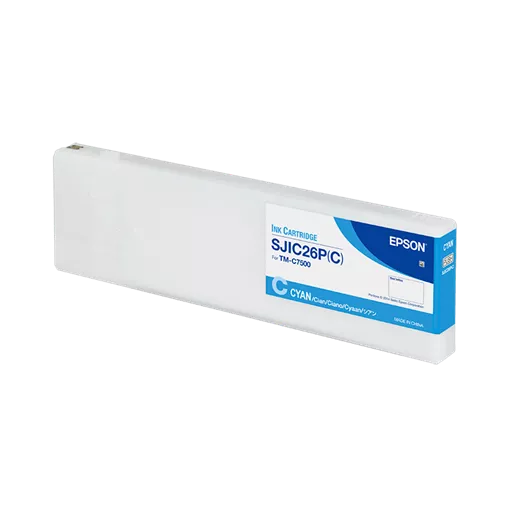 Epson SJIC26P(C) Colorworks C7500 Tintapatron, Kék (Cyan)