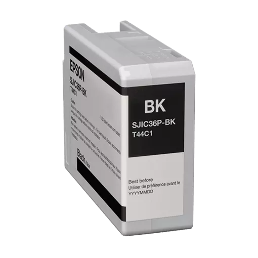 Epson SJIC36P(K) Colorworks C6000, C6500 Tintapatron, Fekete
