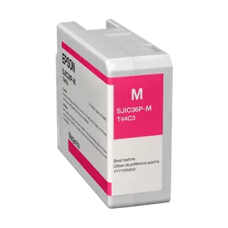 Epson SJIC36P(M) Colorworks C6000, C6500 Tintapatron, Bíborvörös (Magenta)
