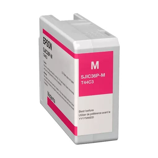 Epson SJIC36P(M) Colorworks C6000, C6500 Tintapatron, Bíborvörös (Magenta)