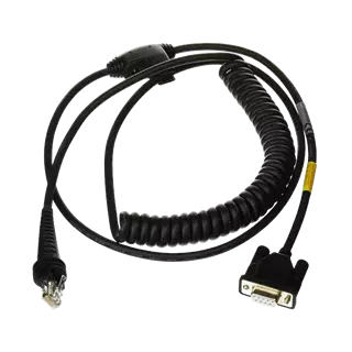 Honeywell Kábel, RS232, (5V), 9Pin, Anya, Spirál, 3 M (Tápellátás: 9-es Lábról, vagy 5V külső Tápegy