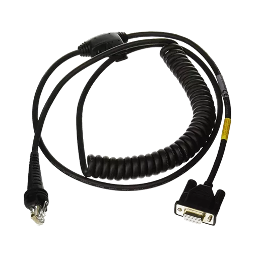 Honeywell Kábel, RS232, (5V), 9Pin, Anya, Spirál, 3 M (Tápellátás: 9-es Lábról, vagy 5V külső Tápegy