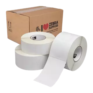 102 mm x 64 mm Direkt termál Tekercses etikett címke Fehér ( 1100 címke/tekercs )