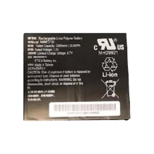 Zebra Akkumulátor, Kizárólag Windows, ET51, ET56, 3300 mAh, 7,6 V, 25,1 Wh