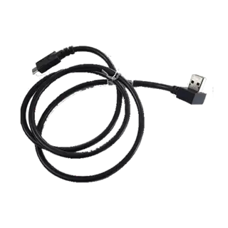 Zebra Kábel, USB-C - USB-A Átalakító 90 Fokban Döntött Type-A CSatlakozóval