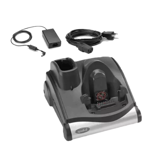 Zebra Kommunikációs Dokkoló, 1 adatgyűjtőhöz és 1 tartalék akkumulátorhoz, USB, RS232