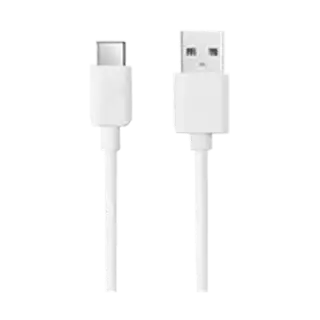 Zebra USB-C - USB-A adatkábel A Cr6080-PC100Fbww Dokkolóhoz, 2,1 M, Egyenes, Fehér