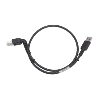 Zebra Kábel, USB, 0,6 m, csatlakozóval