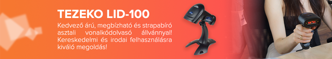 Tezeko LID-100 vonalkódolvasó